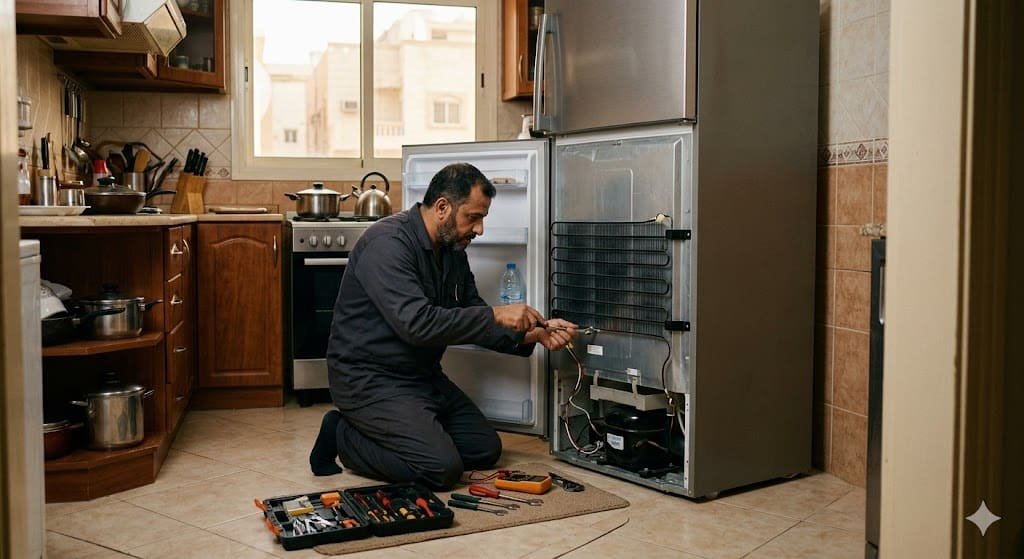 صيانة ثلاجات العتيبية مكة لخدمات إصلاح فورية وموثوقة