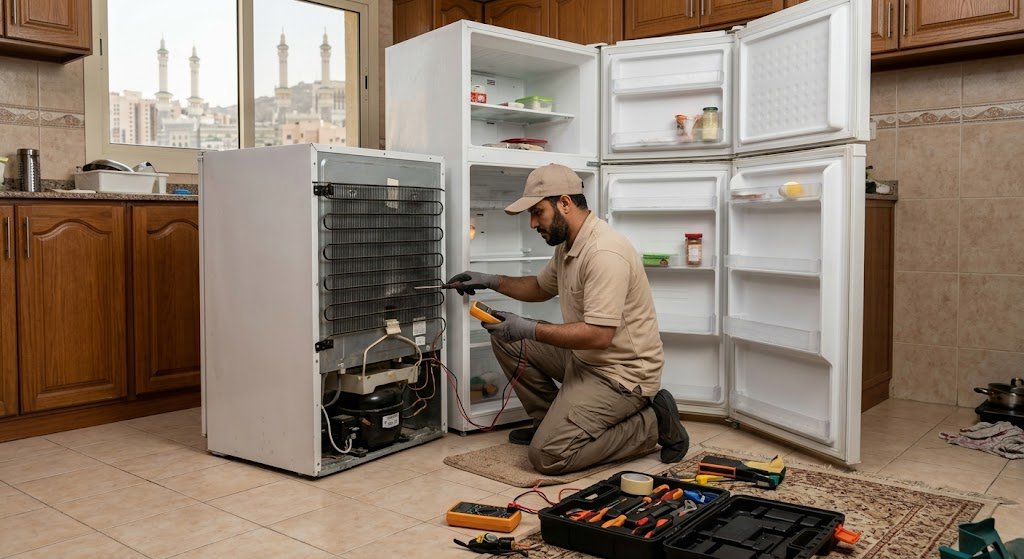 صيانة ثلاجات الخالدية مكة لخدمات إصلاح فورية ومضمونة