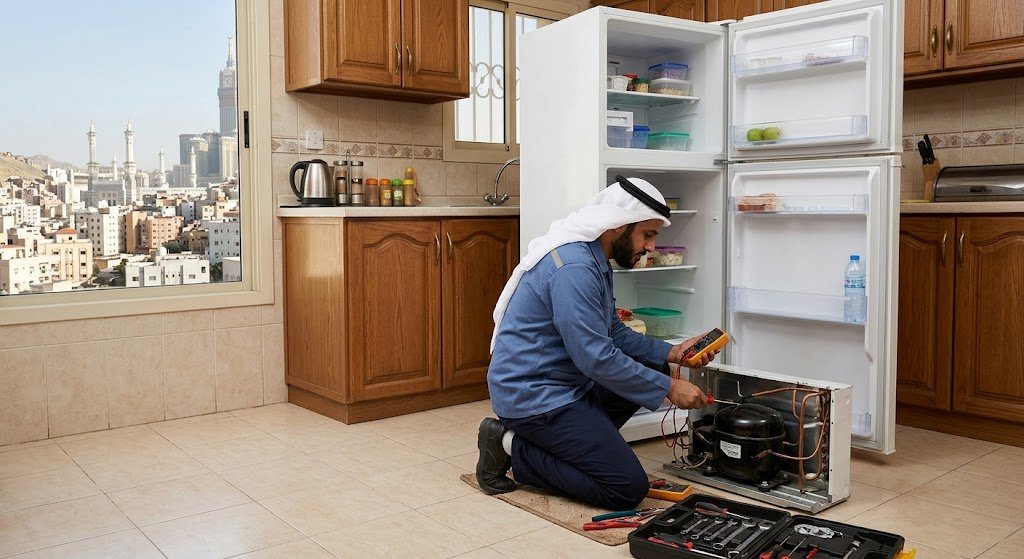 صيانة ثلاجات النوارية مكة لخدمات إصلاح فورية ومضمونة