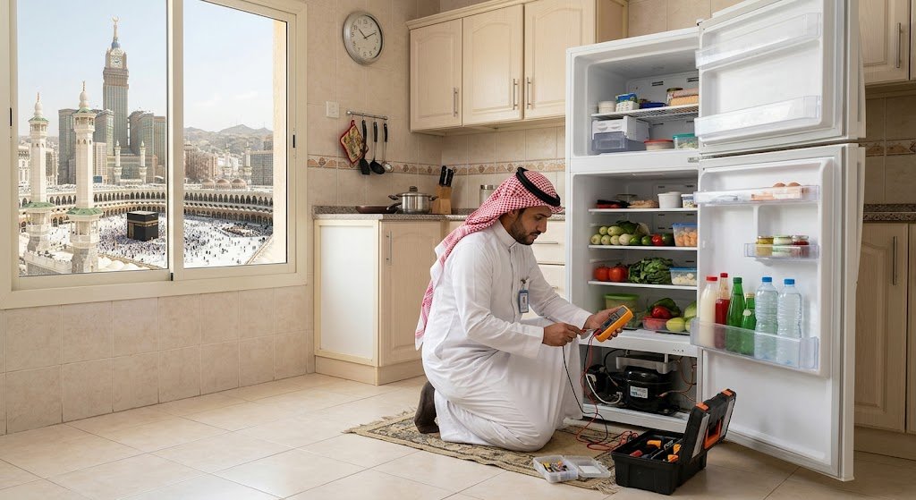 صيانة ثلاجات العزيزية مكة لخدمات إصلاح فورية وموثوقة